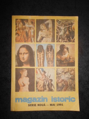 REVISTA MAGAZIN ISTORIC (Mai, 1991) foto