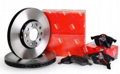 Pachet Discuri Frana Fata Trw DF6616S + Set Placute Frana Trw GDB1854 Bmw Seria 5 F11 2009-2016 foto