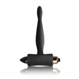 Dopuri cu vibratii - Rocks Off Petite Sensations Tachinare Dop Anal Vibrator pentru Incepatatori Negru