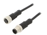 Cablu senzori automatizări M12 1m