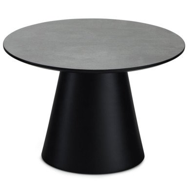 Round Coffee Table Tango &amp;oslash;60x40 Dark Grey foto