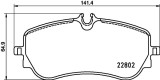 BREMBO P 85 172 PRIME LINE set placute frana,frana disc