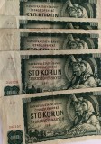 bancnote Cehoslovacia 1961