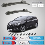 Cumpara ieftin Ștergătoare Renault Grand Scenic IV (2016&ndash;2022) Flat | Set Față &ndash; TeamCar&reg;