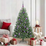 vidaXL Brad de Crăciun artificial cu ramuri articulare Verde 150 cm 3395484