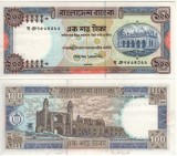 BANGLADESH █ bancnota █ 100 Taka █ 1992 █ P-31e █ UNC █ necirculata
