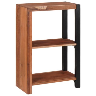 vidaXL Raft pentru cărți Maro 50 x 30 x 75 cm Lemn masiv de acacia 4104014 foto