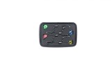 Set 4 Swingere Pescuit Wind Blade cu LED, Mufa Jack + Penar, Rosu, Verde, Negru, Albastru