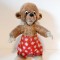 Suricata jucarie veche vintage de plush, 30cm, anii 70
