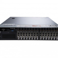 Dell PowerEdge R720 16x SFF(2.5"), 2 x 6 Core Xeon E5-2640 2.5GHz, 16 Gb DDR3, Perc H710, iDrac7 Ent, 2 x 750W, 2 Ani garantie