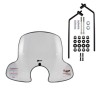 Parbriz mediu transparent Vespa Primavera (13-) 2T AC 50cc - Primavera (13-) 4T AC 50cc - Primavera (13-) 4T AC 125-150cc (4 sezoane)