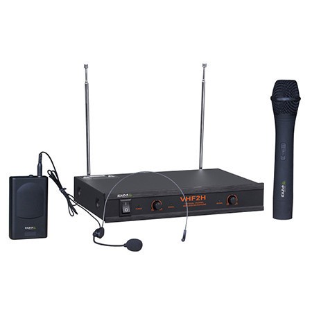 SET 2 MICROFOANE WIRELESS (MANA + CASCA) IBIZA