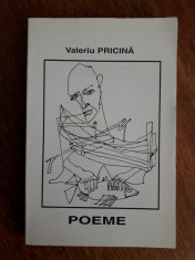 Poeme - Valeriu Pricina (autograf) / R5P3F foto