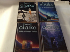 ARTHUR C CLARKE ODISEEA SPATIALA 4 VOLUME-SERIE COMPLETA--EDITIE DE LUXRF16/0 foto