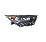 Far TOYOTA RAV4 (XA50), 04.2018-, partea dreapta, Taiwan, Tip=USA; LED+W5W+WY28/8W; manual; rama argintie; Omologare: SAE; LED