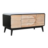 Mobilă TV DKD Home Decor 120 x 50 x 58 cm Negru Lemn