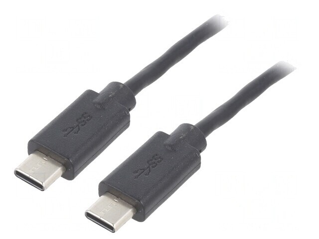 Cablu USB C 0.5m Negru