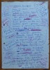 4 pagini manuscris Teodor Mazilu; A &icirc;nvăța din lipsuri