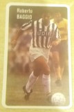 C9 3 - 1991 - Calendar de buzunar - tematica fotbal - Roberto Baggio