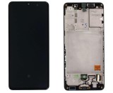 Display Samsung Galaxy A41 A415F Display Service Pack Black Negru
