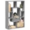 Gossi biblioteca, gri sonoma, 63x20x90 cm, lemn prelucrat