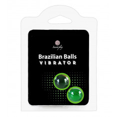 Ulei erotic care sporește senzația de senzație Brazilian Balls Vibration Effect 8g.