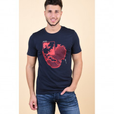 Tricou Jack&amp;amp;Jones Dutch Crew Sky Captain foto