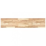 Raft suspendat, 160x30x2 cm, lemn masiv de acacia netratat