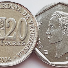 1653 Venezuela 20 Bolivares 2004 km 81 UNC