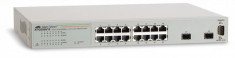 Switch ALLIED TELESIS GS950 16 porturi Gigabit 2 porturi SFP rackabil Layer 2 smart-managed, 5 ani garantie prin inregistrare on-line foto