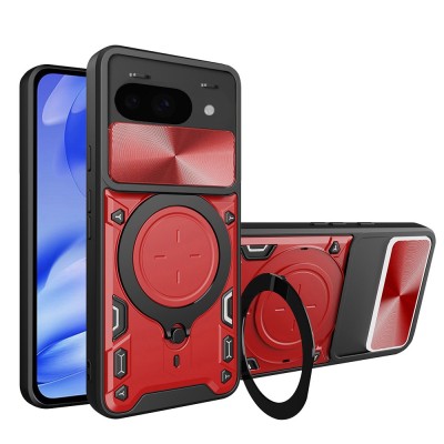 Husa Google Pixel 9a Techsuit CamGuard Pro, rosu foto
