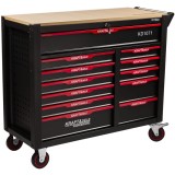 Dulap complet echipat cu scule 541 piese, cu roti, banc lucru, pentru atelier, Kraft