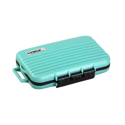 Cutie rigida LYNCA KH-6 pentru carduri SD / microSD / CF Turqoise foto