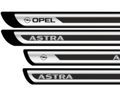 Set protectii praguri CROM - Opel Astra ManiaStiker foto