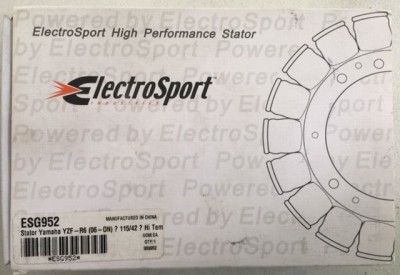 ElectroSport Stator ESG952 Yamaha YZF-R6 2006-2015 RJ111 RJ151 RJ155 foto
