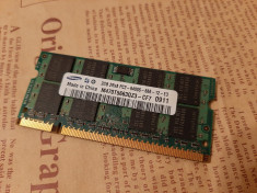 Memorie RAM laptop 2Gb DDR2 800Mhz SODIMM Samsung PC2-6400 foto