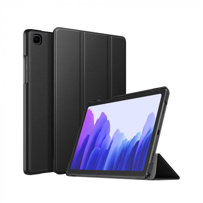 Husa Flip pentru Samsung Galaxy Tab A7 10.4 (2020 / 2022) Techsuit FoldPro Black
