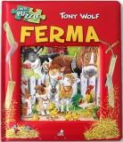 Ferma. Carte cu puzzle | Tony Wolf, Litera