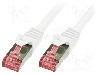 Cablu patch cord, Cat 6, lungime 0.5m, S/FTP, LOGILINK - CQ2022S