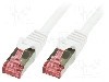 Cablu patch cord, Cat 6, lungime 2m, S/FTP, LOGILINK - CQ2052S