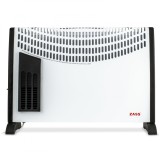 Convector electric cu termostat reglabil Zass ZKH 02 T, 2000 W - NOU