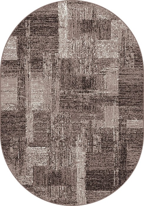 Covor Modern, Mira 24007, Maro, Oval, Diverse Dimensiuni - 50x80 cm