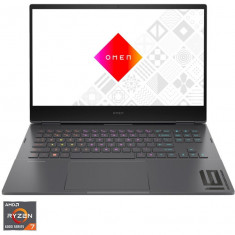 Laptop Gaming OMEN By HP 16-n0024nq cu procesor AMD Ryzen™ 7 6800H pana la 4.70 GHz, 16.1, Full HD, IPS, 144 Hz, 16GB, 512GB SSD, NVIDIA GeForce RTX 3