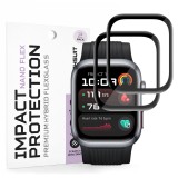 Folie Huawei Watch D2 Asteroid GSM Nano Flex, negru, (Pachet 2 buc.)