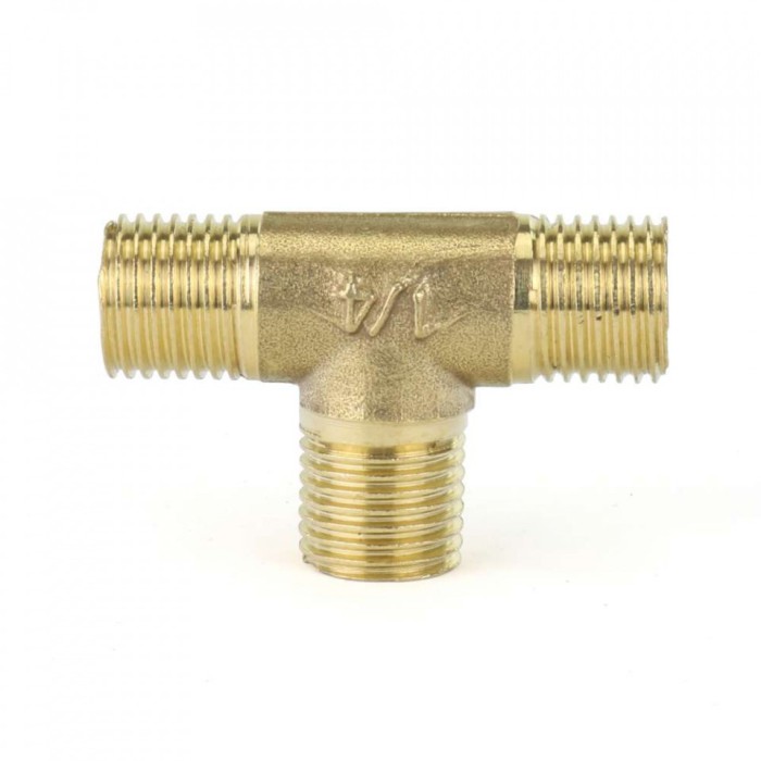 Ramificatie tip T din alama 1/4&quot; filet exterior B-ZK0004 Barracuda