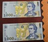 Bancnote 1000 lei 1998, serii consecutive - necirculate
