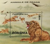 BC870, Romania 2000, colita fauna, lei