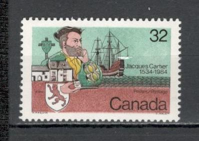 Canada.1984 450 ani calatoria lui J.Cartier in Canada GC.11