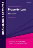 Blackstone's Statutes on Property Law 2024-2025 32nd Edition