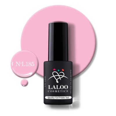 185 Baby Pink | Laloo gel polish 7ml foto